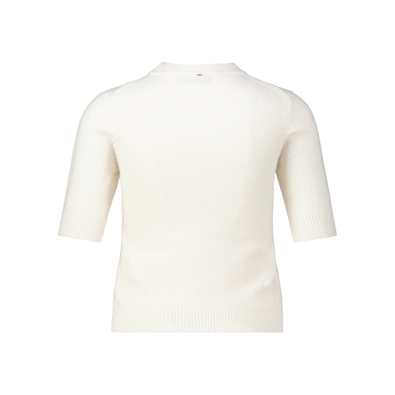 Sportmax Kaschmir-Pullover Unisono mit Jacquard-Schriftzug Damen