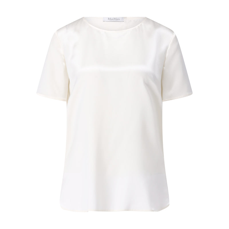 Max Mara T-Shirt Dida aus Seide Damen