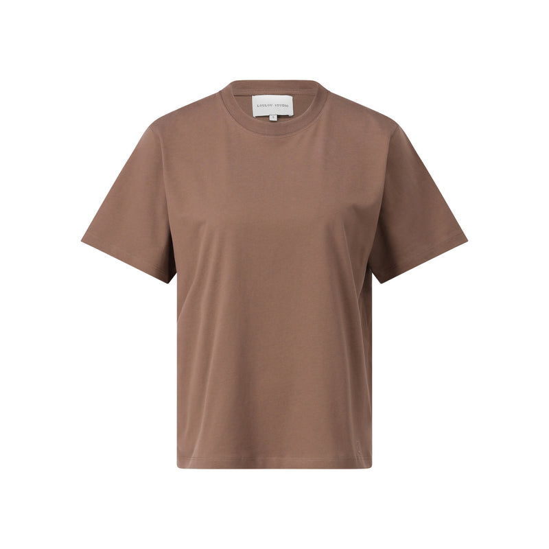 Loulou de Saison T-Shirt Telanto aus Pima Baumwolle Damen