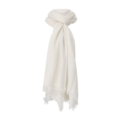 Schal Katy mit Schmucksteinen One Size / Creme
