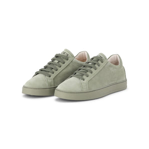 Sneaker aus Veloursleder 11 / Grau