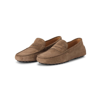 Mokassins aus Veloursleder 11 / Braun