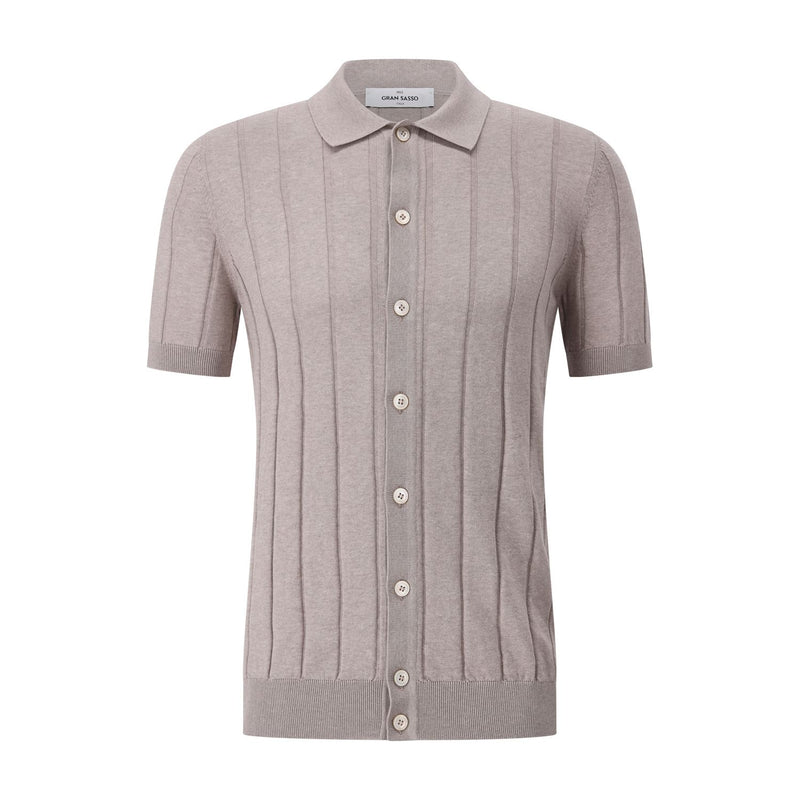Gran Sasso Kurzarmhemd aus Baumwolle Herren