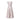 Elegantes Abendkleid mit Mesh-Detail 38 / Rosa