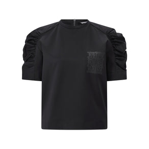 T-Shirt Mantide aus Jersey L / Weiß