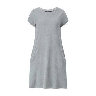 Midikleid aus Baumwolle L / Hellgrün