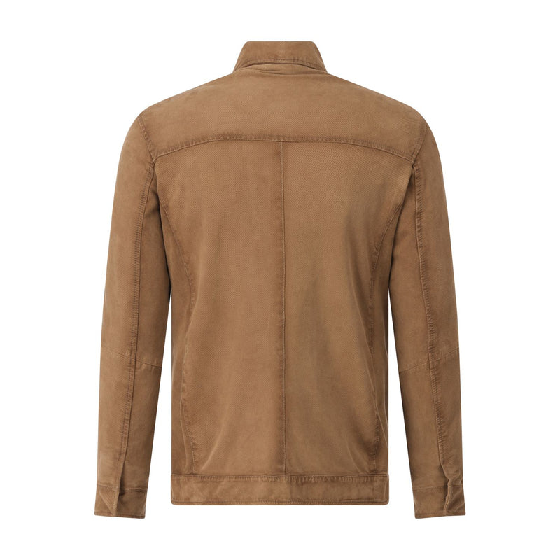 GMS-75 Overshirt aus Veloursleder Herren