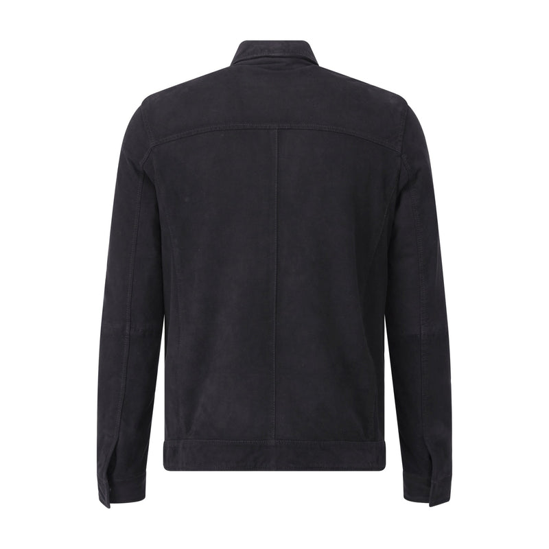 GMS-75 Overshirt aus Veloursleder Herren