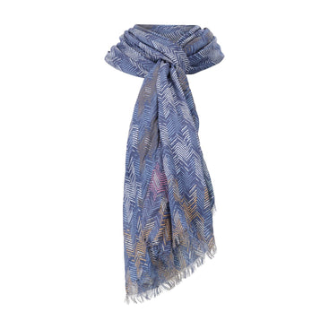 Feines Tuch mit Muster One Size / Multicolor