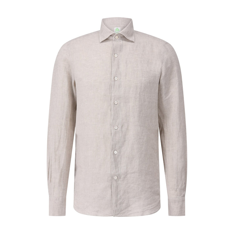 Finamore Leinen-Hemd Luigi Tokyo Herren