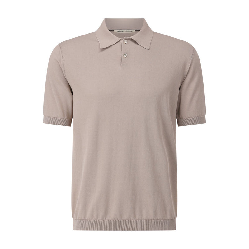 Maurizio Baldassari Poloshirt aus Feinstrick Herren