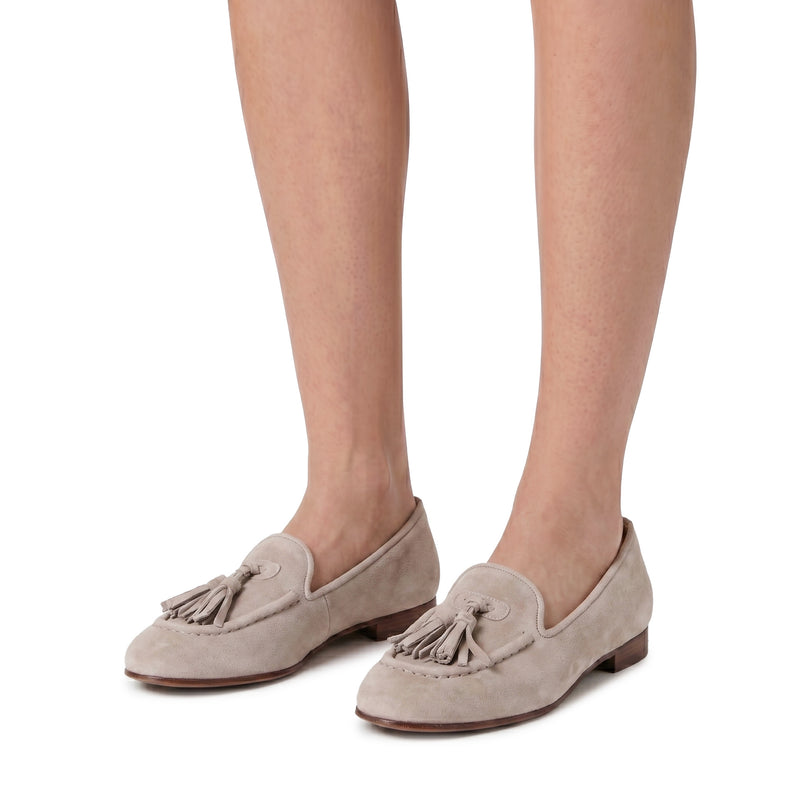 Jubilé Mokassins aus Velours Damen