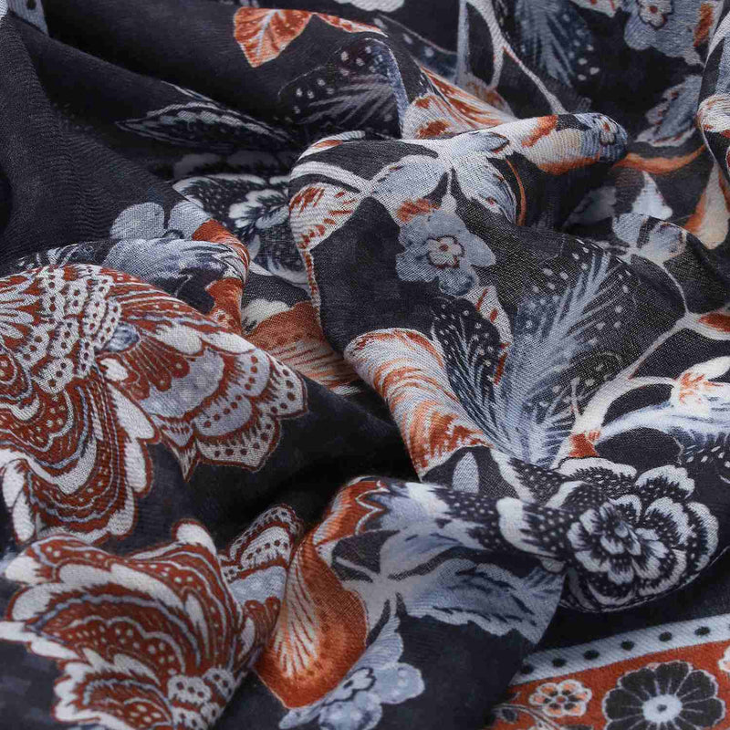 Etro Schal mit floralem Print Herren