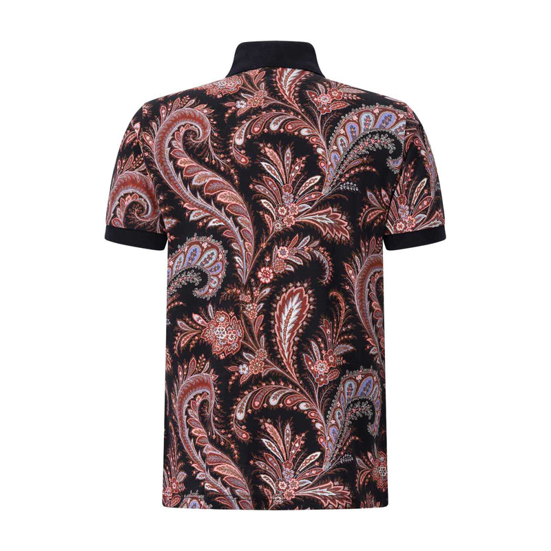 Etro Poloshirt mit Paisley-Muster Herren