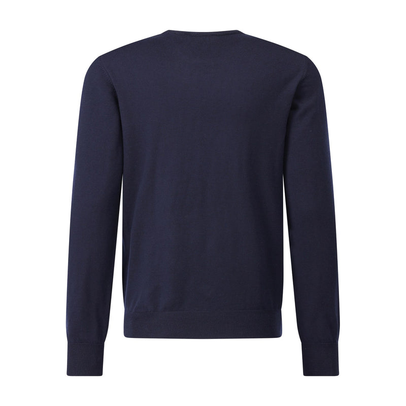 Gran Sasso Rundhalspullover aus Schurwolle Herren