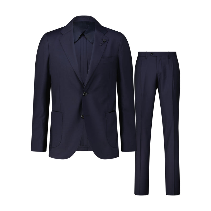 Lardini Zweiteiliger Anzug aus Schurwolle Herren