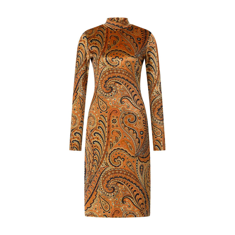 Etro Midikleid aus Samt Damen