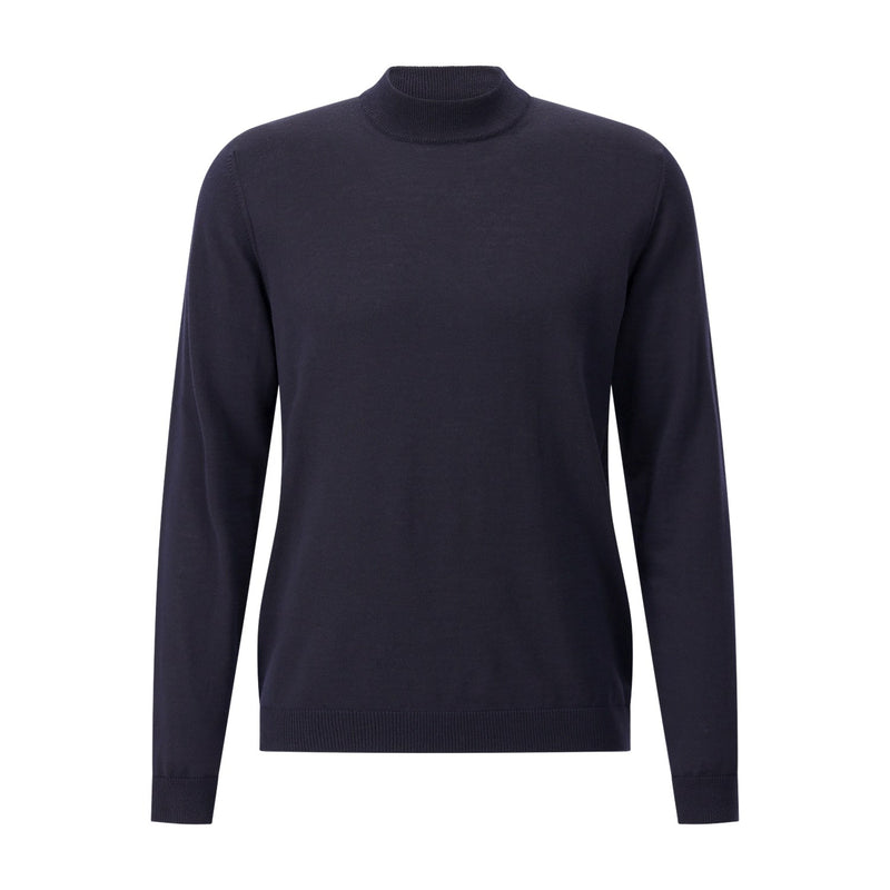 Roberto Collina Pullover mit Stehkragen Herren