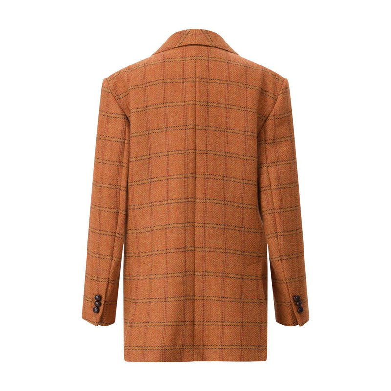 Weekend Max Mara Karierter Blazer Mintea Damen