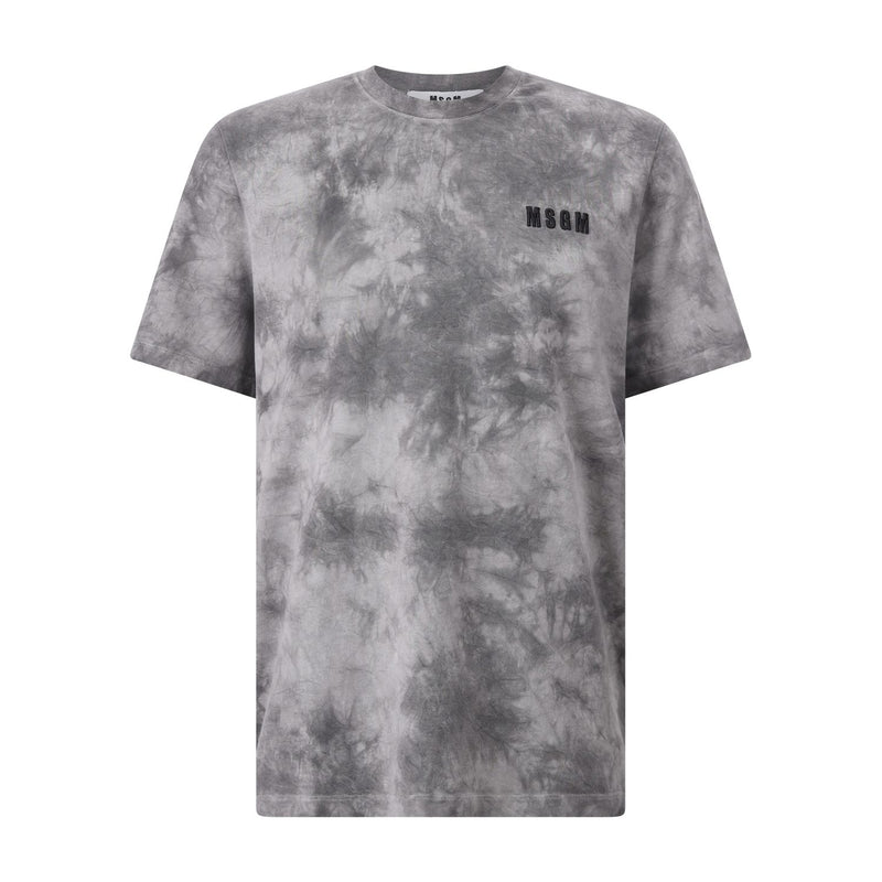 MSGM T-Shirt in Batik-Optik Herren