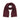 Schal aus Schurwolle One Size / Dunkelrot