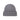 Beanie aus Schurwolle One Size / Grau