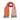 Karierter Schal aus Kaschmir One Size / Orange