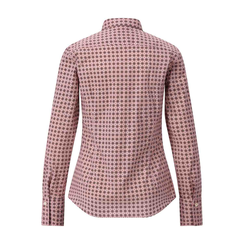 Caliban Hemdbluse mit Muster Damen