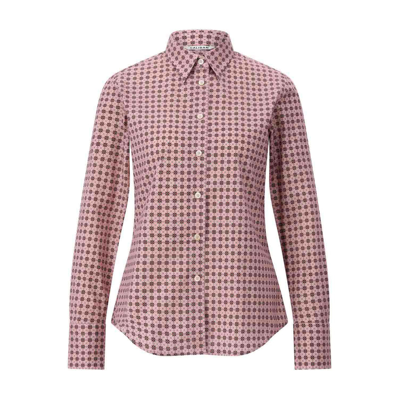 Caliban Hemdbluse mit Muster Damen