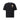 Oversized T-Shirt mit Logopatch XXL / Schwarz