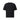 Oversized T-Shirt mit Logopatch XXL / Schwarz