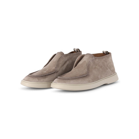 Slip-On Sneaker Bones aus Veloursleder 45 / Hellbraun