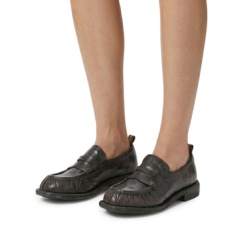 Loafers Rugged aus Leder