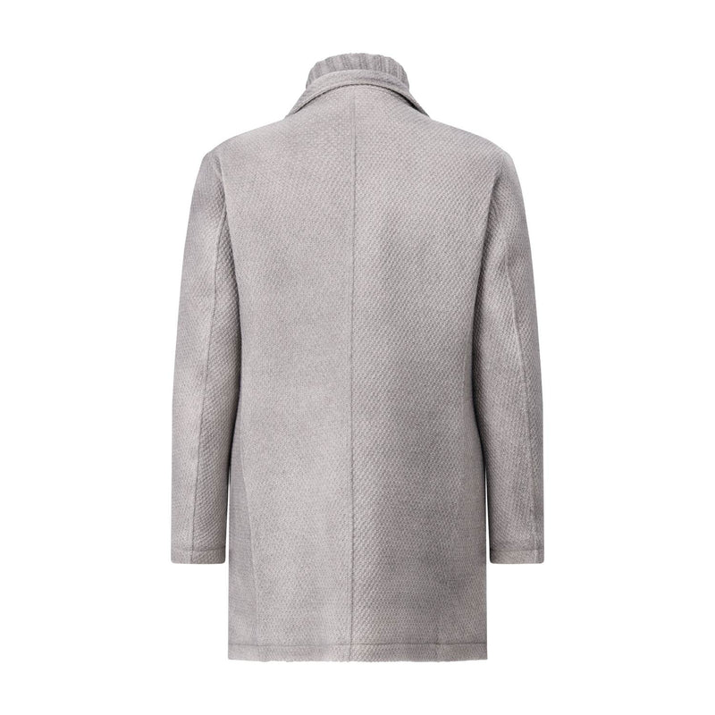 Gimo's Strickmantel aus Woll-Melange Herren