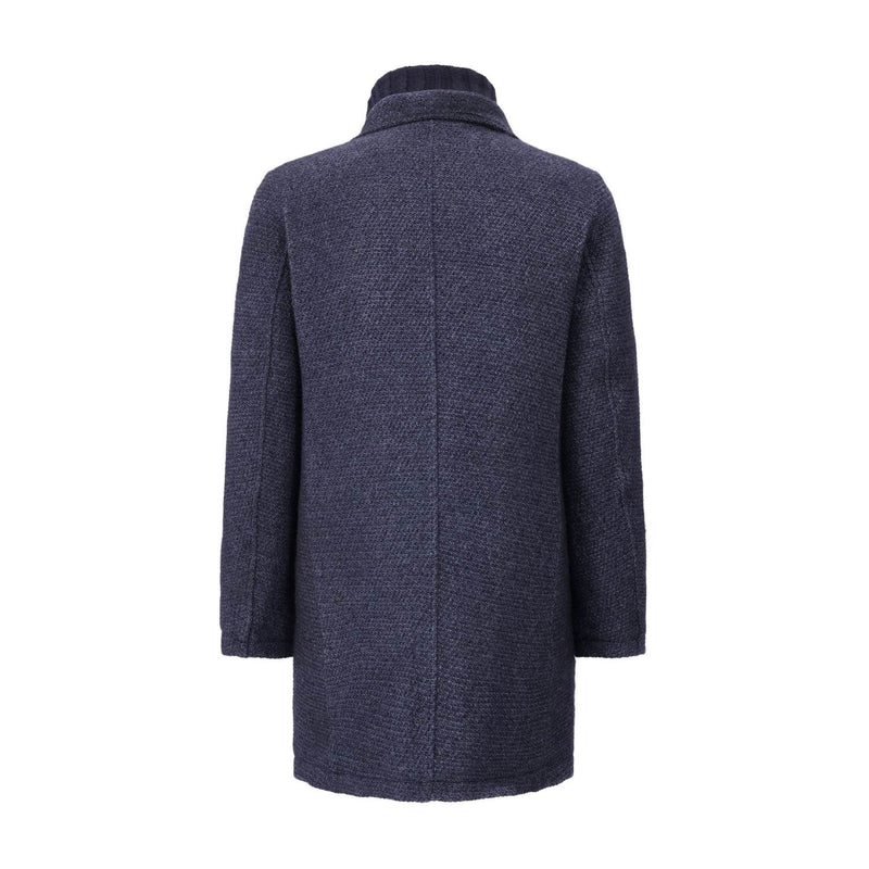 Gimo's Strickmantel aus Woll-Melange Herren