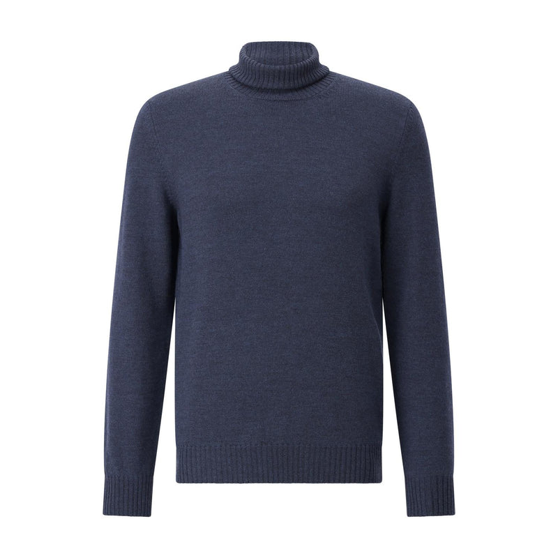 Gran Sasso Rollkragenpullover aus Schurwolle Herren