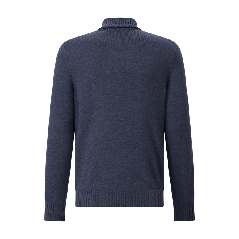 Gran Sasso Rollkragenpullover aus Schurwolle Herren
