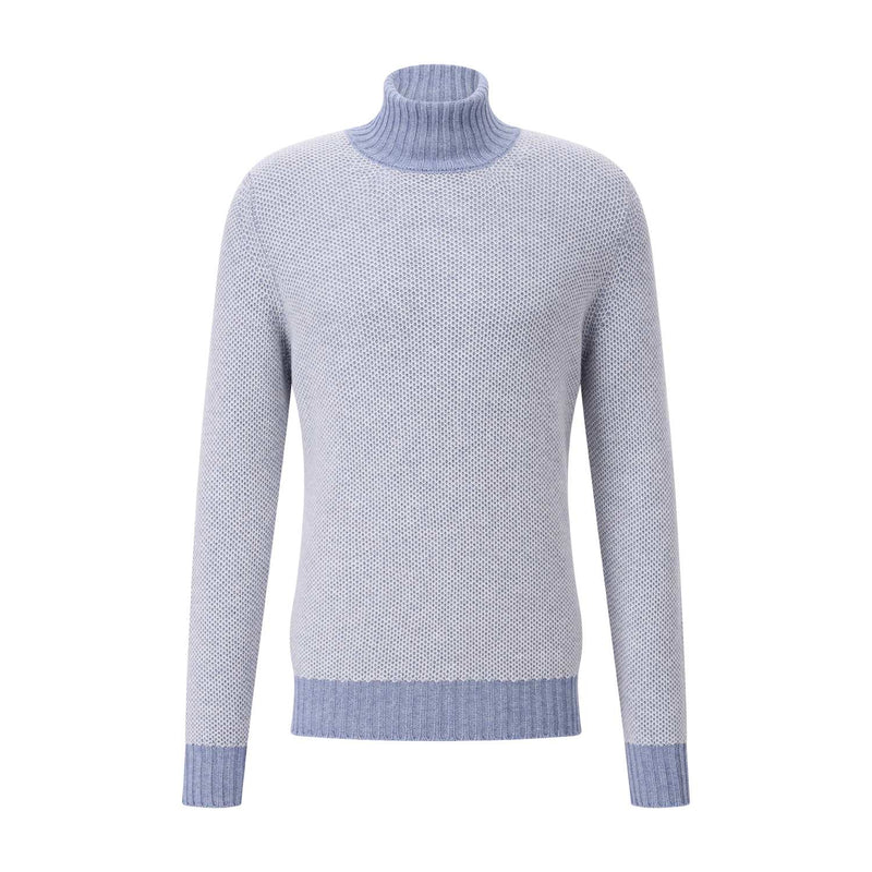 Gran Sasso Rollkragenpullover aus Woll-Kaschmir-Mix Herren