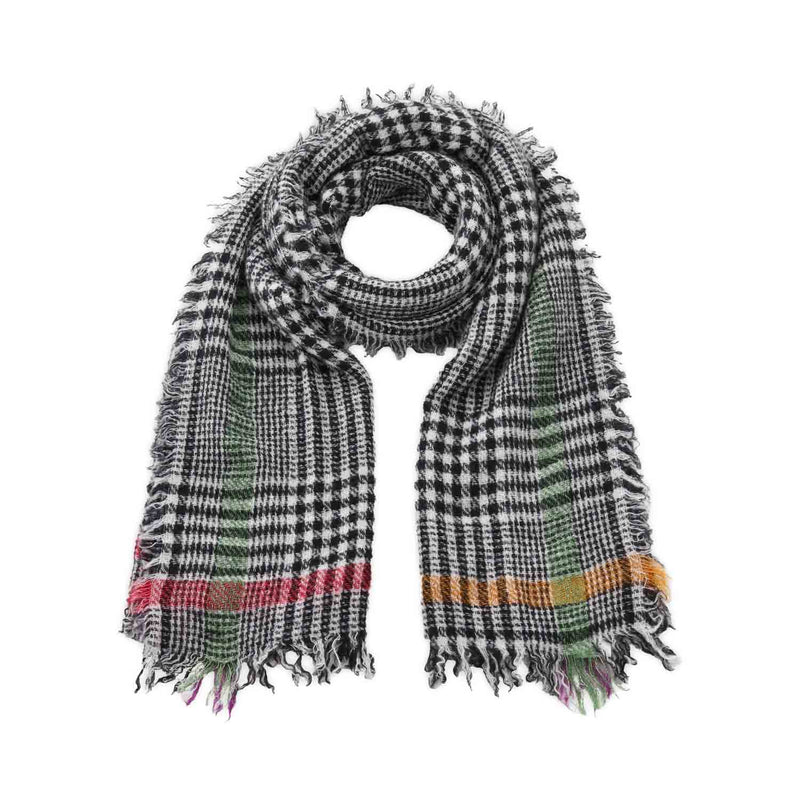 Faliero Sarti Schal im karierten Design Damen