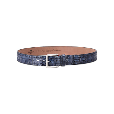 Gürtel Schiena Coco aus Leder 110 / Dunkelblau