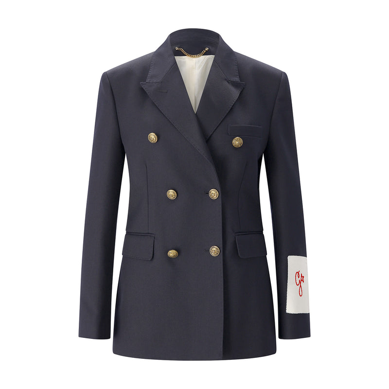 Zweireihiger Blazer 40 / Dunkelblau