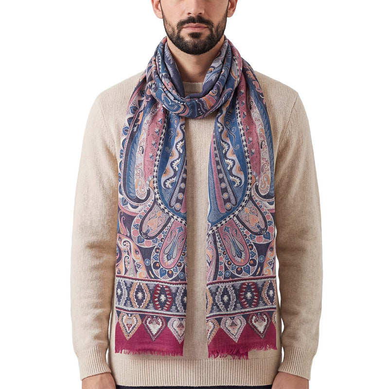 Etro Schal mit Paisley-Muster Herren