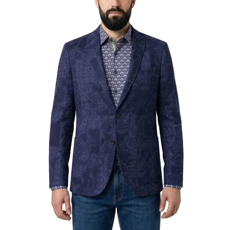 Sakko mit Paisley-Muster