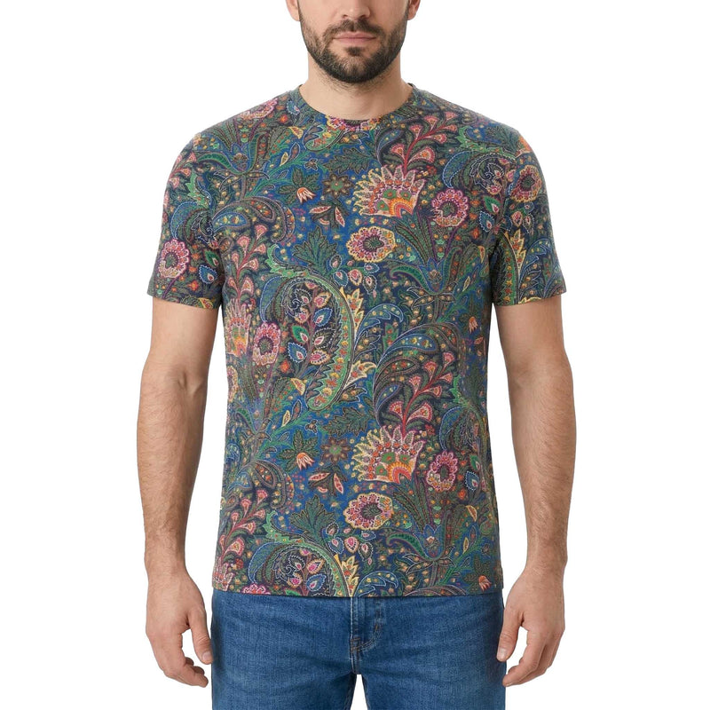 T-Shirt mit Paisley-Muster