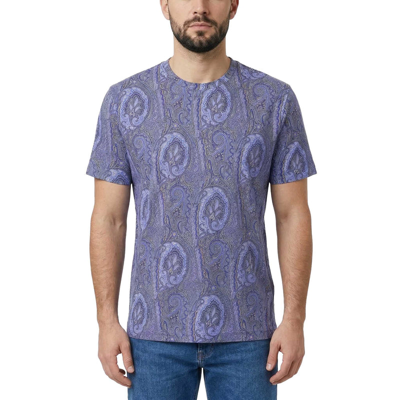 T-Shirt mit Paisley-Muster