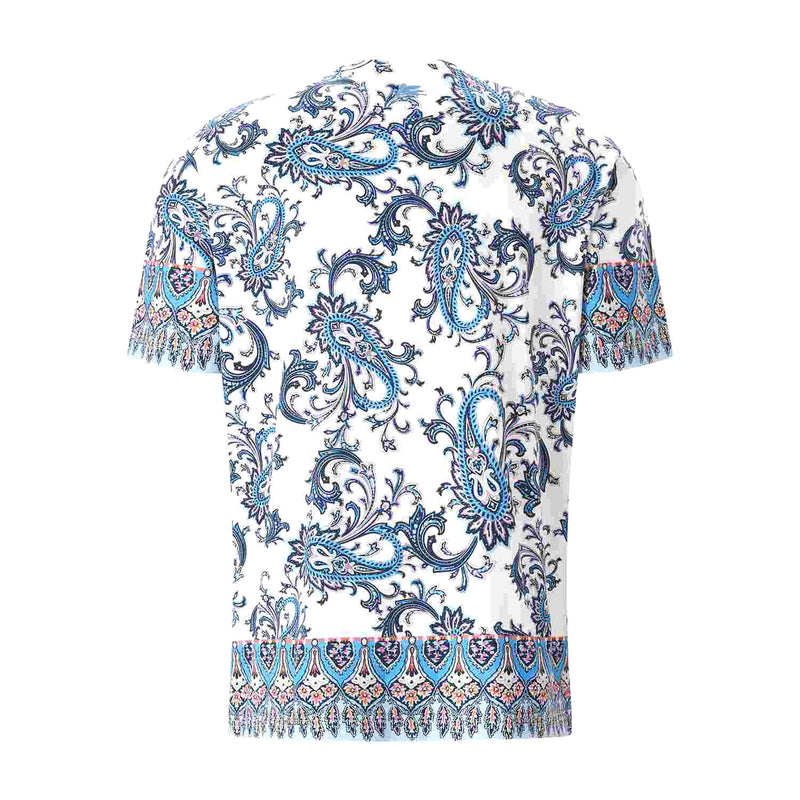 Etro T-Shirt mit Paisley-Muster Herren