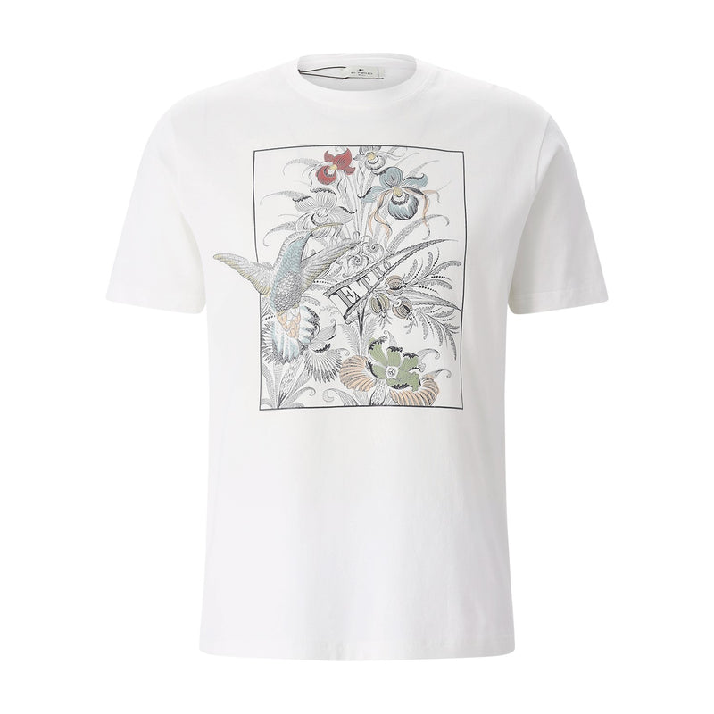 Etro T-Shirt mit Print Herren