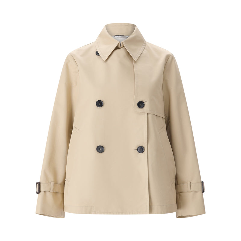 Trenchcoat Biglia aus Baumwollmix 42 / Hellbraun