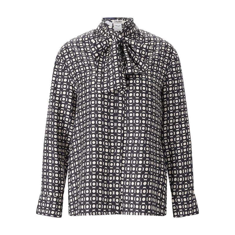 Seidenbluse Vittoria 42 / Schwarz