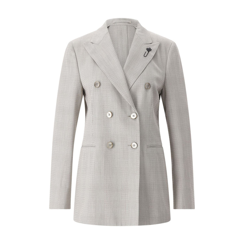 Lardini Karierter Blazer Damen